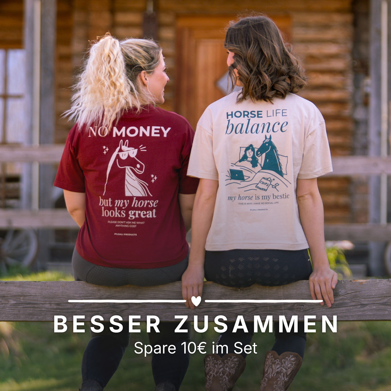 T-Shirt "Horse Life Balance"