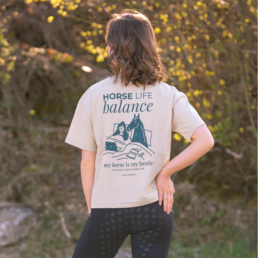 T-Shirt "Horse Life Balance"