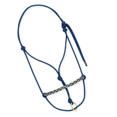Knotenhalfter "Navy"