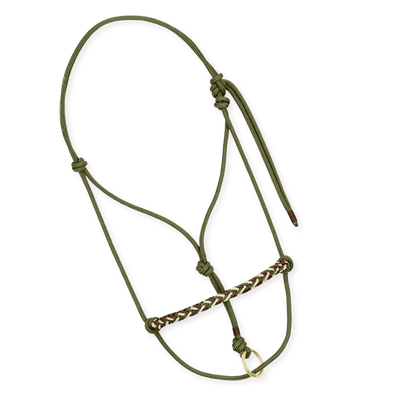 Knotenhalfter "Olive"