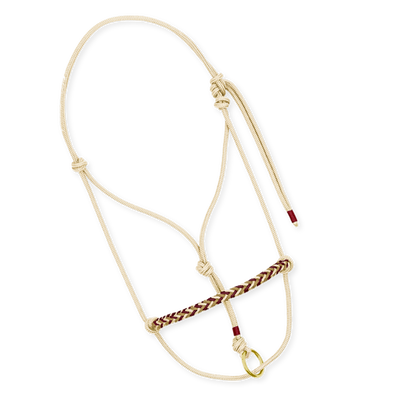 Knotenhalfter "Vanille"